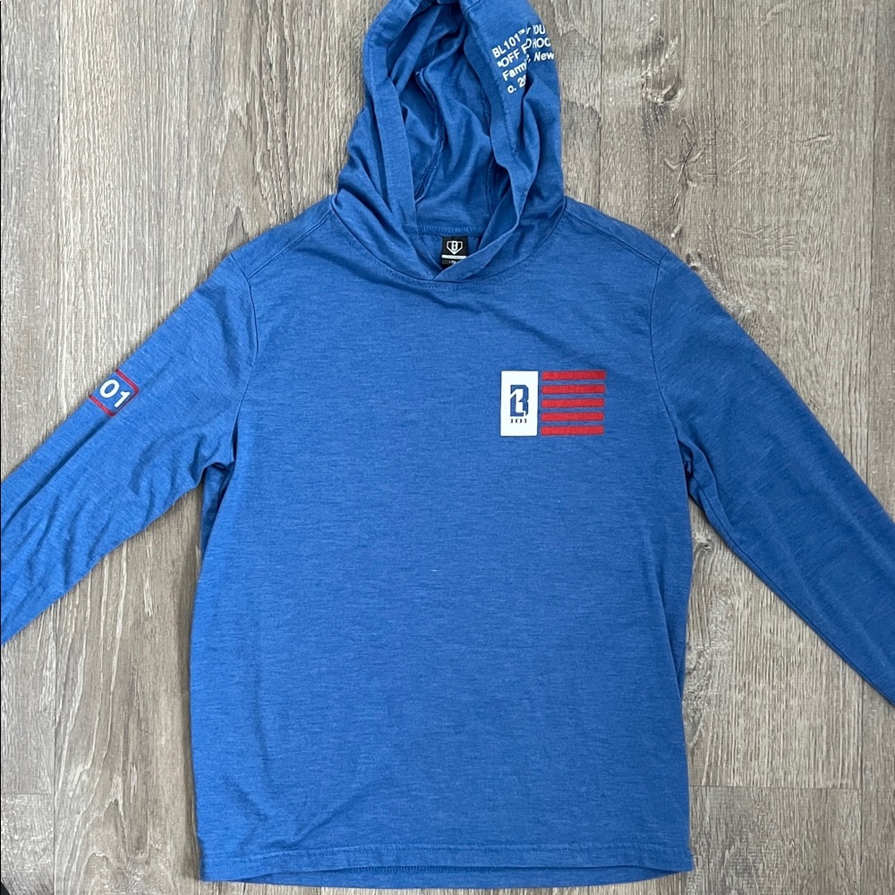 Baseball Lifestyle - BSBL 101 - lightweight hooded Long Sleeve Shirt